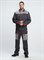 Костюм Фаворит-1 (тк.Смесовая,210) брюки, т.серый/серый (Фврт 315/1) - фото 36532