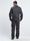 Костюм Фаворит-1 (тк.Смесовая,210) брюки, т.серый/серый (Фврт 315/1) - фото 36538