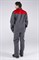 Костюм Стандарт (тк.Смесовая,210) брюки, т.серый/красный - фото 36570