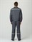Костюм Фаворит-1 СОП (тк.Смесовая,210) брюки, т.серый/серый - фото 36752