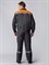 Костюм Легион-1 СОП (тк.Смесовая,210) брюки, т.серый/оранжевый - фото 37090