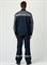 Костюм Нембус-1 СОП (тк.Смесовая,220) брюки, т.синий/серый - фото 37106