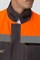 Костюм лесоруба Волат-Урбан СОП (тк.Нортон,262) п/к, серый/черный/оранжевый - фото 37190