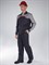 Костюм Фаворит-1 Премиум (тк.Смесовая,240) брюки, т.серый/св.серый - фото 37221