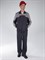 Костюм Фаворит-1 Премиум (тк.Смесовая,240) брюки, т.серый/св.серый - фото 37223