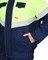 Костюм СИРИУС-НАВИГАТОР зимний: куртка кор., п/к, синий с лимонным и СОП - фото 38853