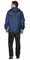 Куртка СИРИУС-ПРАГА-ЛЮКС короткая с капюшоном, темно-синяя - фото 38883