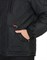 Куртка СИРИУС-ПРАГА-Люкс удлиненная с капюшоном, черный - фото 39062