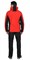 Куртка флисовая СИРИУС-ТЕХНО (флис дублированный) красная с черным - фото 39153