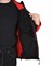 Куртка флисовая СИРИУС-ТЕХНО (флис дублированный) красная с черным - фото 39156