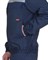 Костюм СИРИУС-МАСТЕР летний: куртка, брюки, темно-синий с васильковой отделкой - фото 39962
