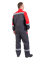 Костюм «Форвард Мега» красный (куртка, п/к), тк смес., серый с серым - фото 7687