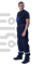 Костюм "Легион+", (куртка, п/к), тк. грета, темно-синий с васильком - фото 7690