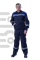 Костюм "Легион+", (куртка, бр), тк. грета, темно-синий с васильком - фото 7691