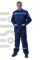 Костюм "Производственник" (куртка, п/к.), тк. грета, темно-синий с васильком - фото 7692